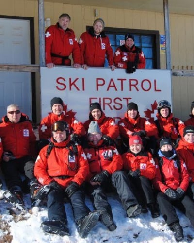 Canadian Ski Patrol group