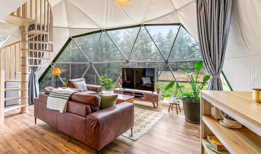 Heron's Nest Dome at Mill River