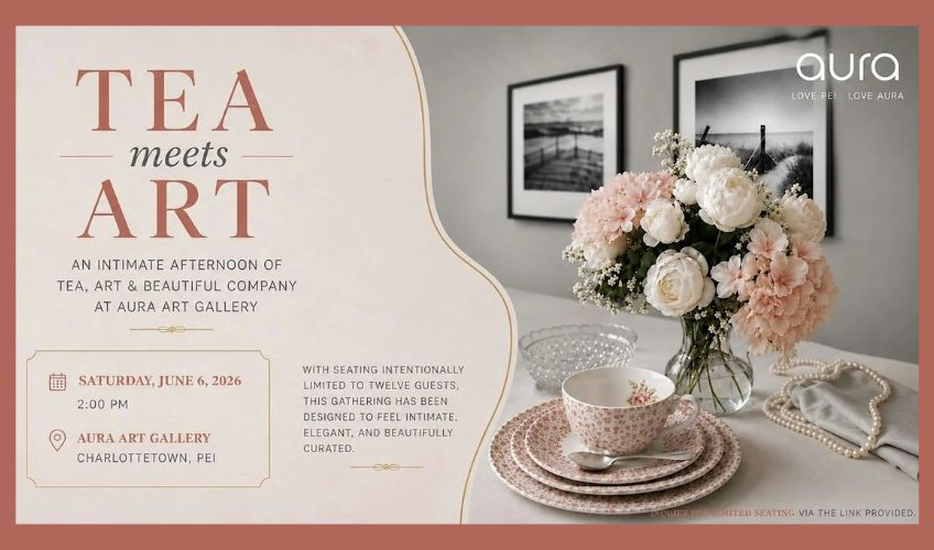 Tea Meets Art at Aura
