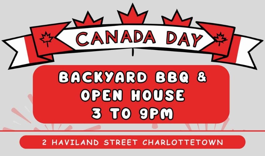 Canada Day Backyard BBQ and Open House