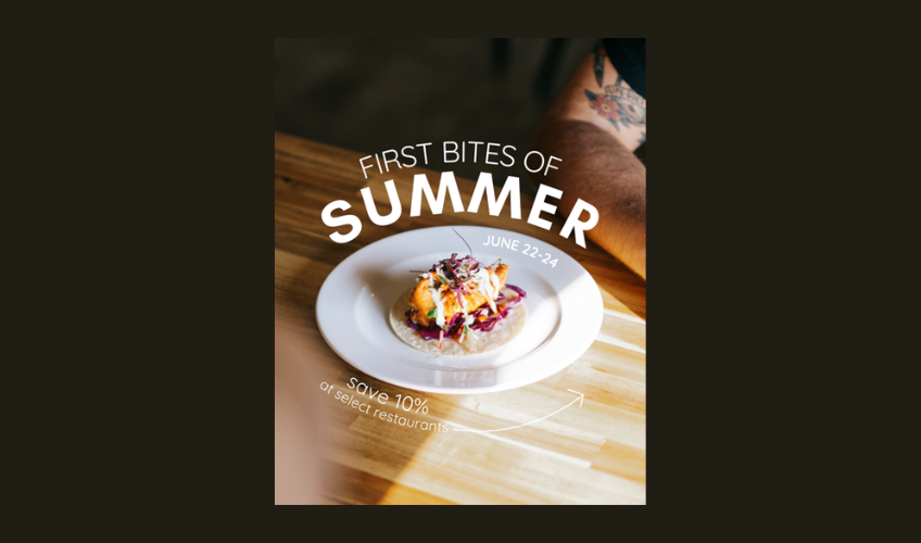 First Bites of Summer