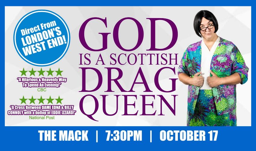 God is a Scottish Drag Queen