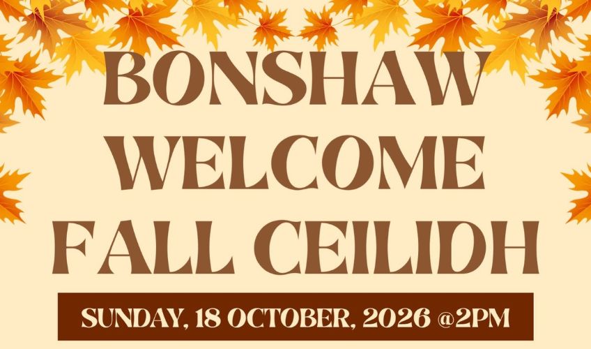 Bonshaw Hall Fall Ceilidh