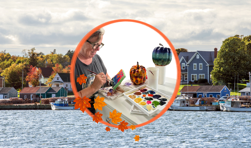 Painted Pumpkins