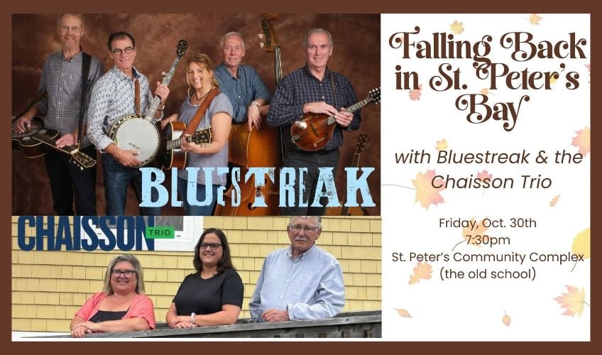 Falling Back in St. Peter's Bay with Bluestreak & the Chaisson Trio