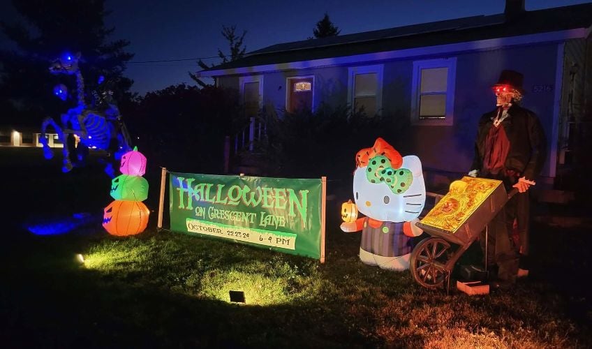 Halloween on Cresent Lane