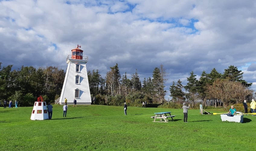 Cape Bear Lighthouse and Marconi Station