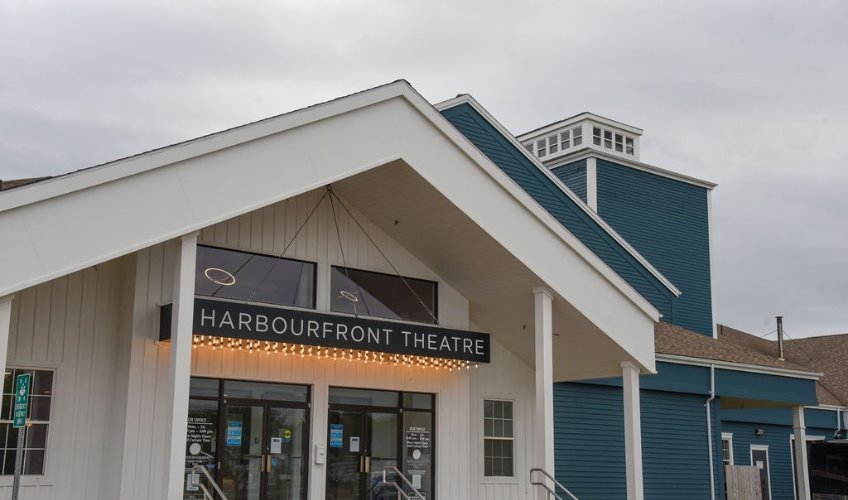 Exterior view of Harbroufront Theatre, Summerside