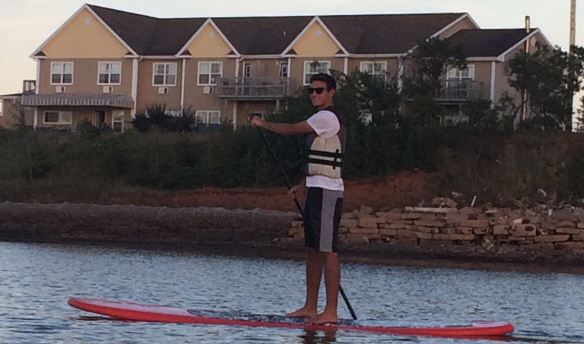 Kayaking and Paddleboarding at The Pier