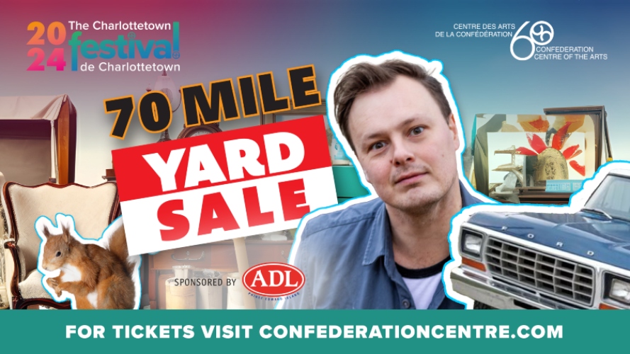 70 Mile Yard Sale (on stage) Tourism PEI