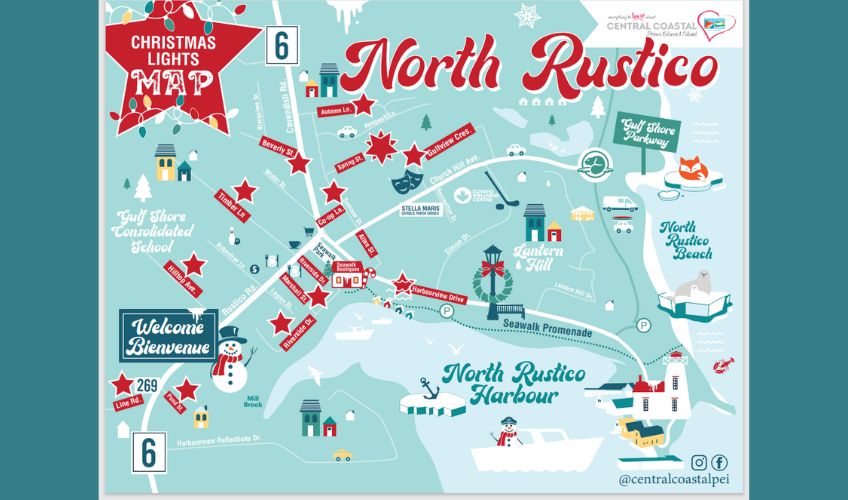 Christmas Lights of North Rustico