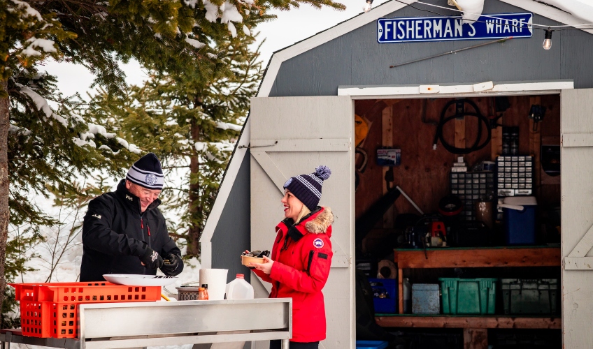 Tranquility Cove's Ice Fishing for Oysters