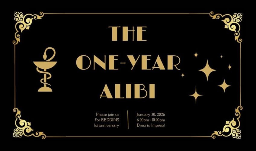 Reddins 1st Anniversary