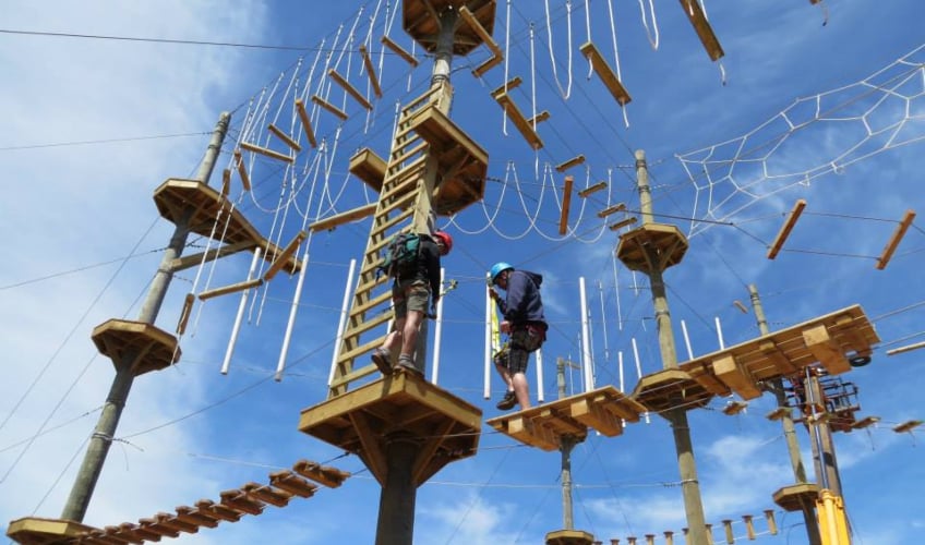 Rise and Climb Adventure Course