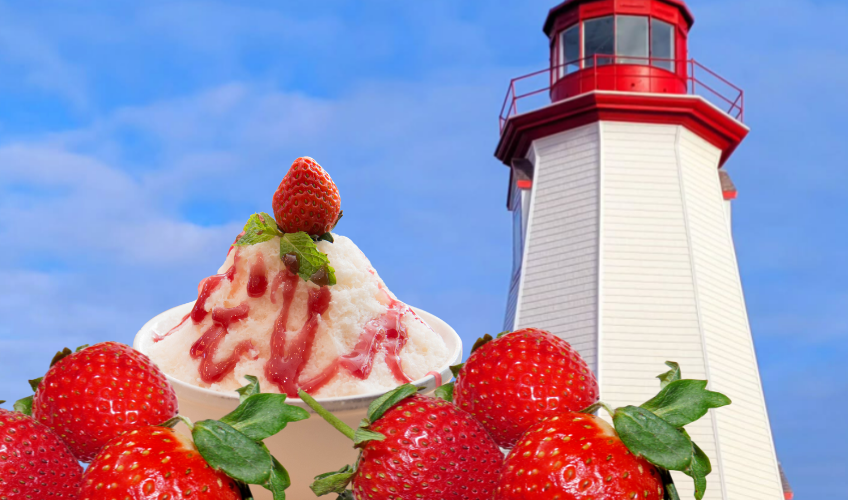 Strawberry Social at Seacow Head Lighthouse