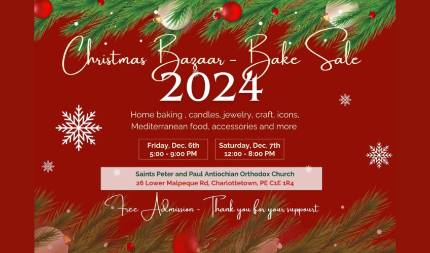 Christmas Bazaar: Bake Sale