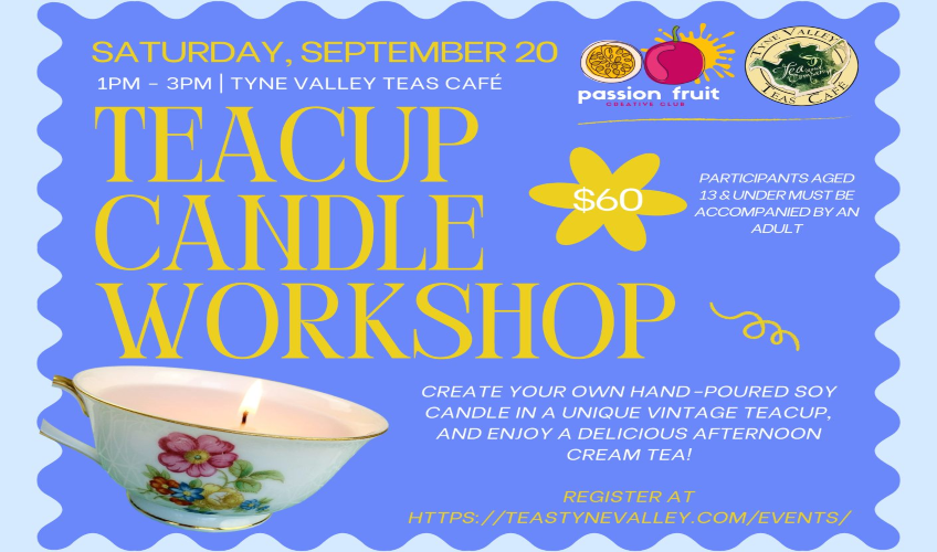 Teacup Candle Workshop