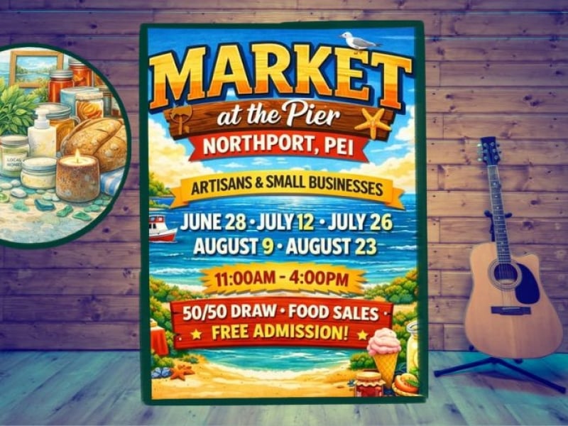 Market at the Pier - July 12