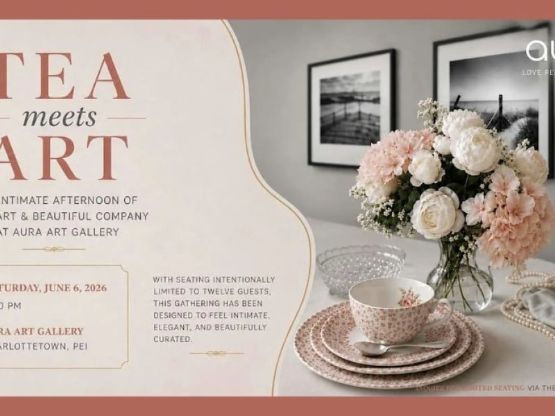 Tea Meets Art at Aura