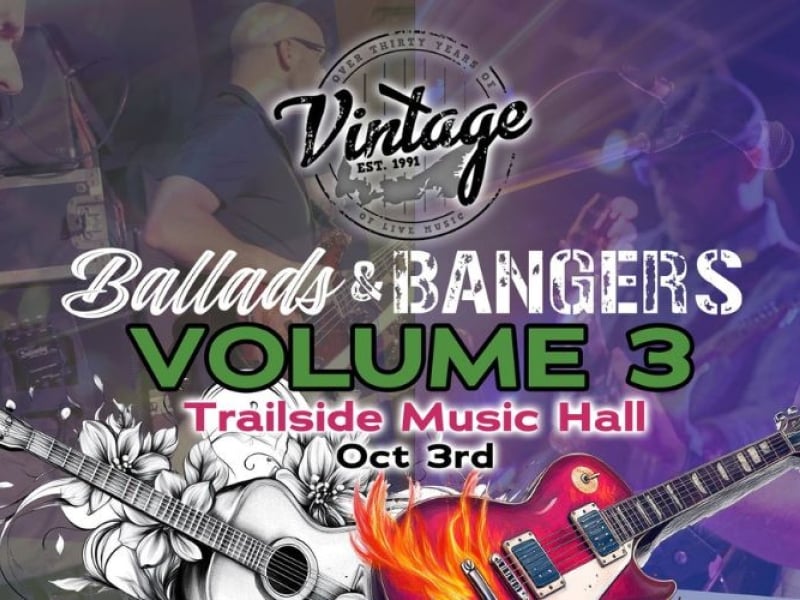Vintage 4.0: Ballads & Bangers - October 3