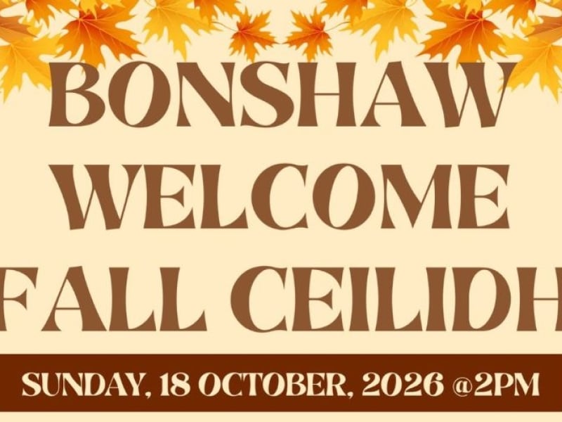 Bonshaw Hall Fall Ceilidh
