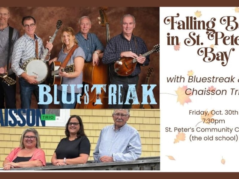 Falling Back in St. Peter's Bay with Bluestreak & the Chaisson Trio