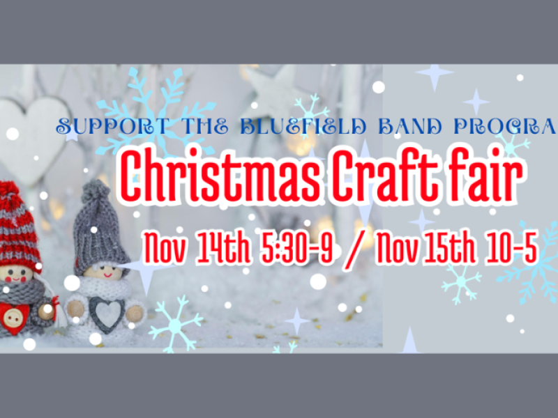 Bluefield Band Christmas Craft Fair