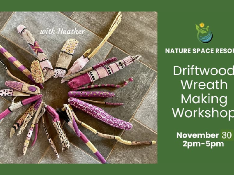 Festive Driftwood Wreath Making Workshop