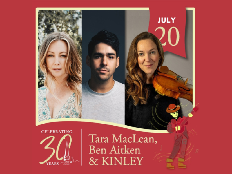 Tara MacLean with Kinley and Ben Aitken