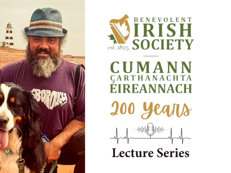 Lecture Series with Irish historian Dr. Tiber Falzett