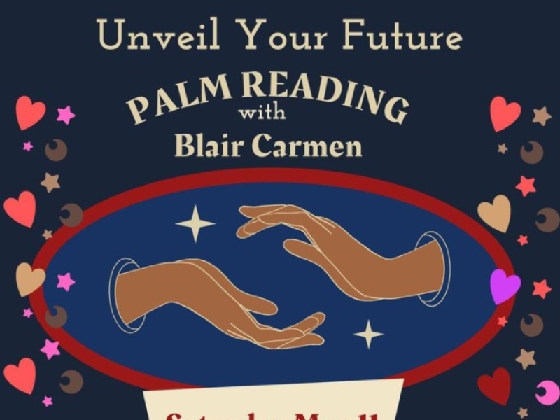 Palm Readings with Blair Carmen