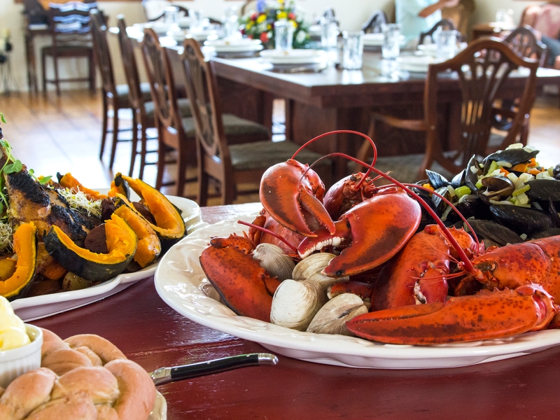 The Table Culinary Studio, lobster, cooked