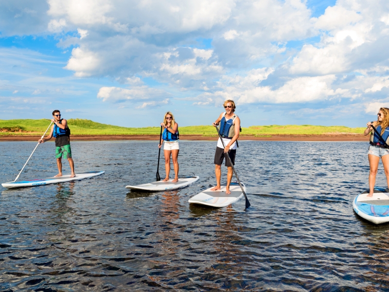 Paddle Board, New London Bay