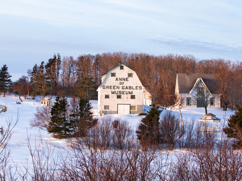 Anne of Green Gables Museum, winter