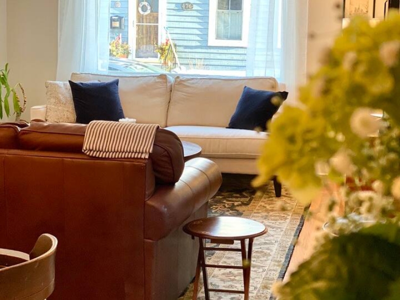 Urban Cottage living room sitting area