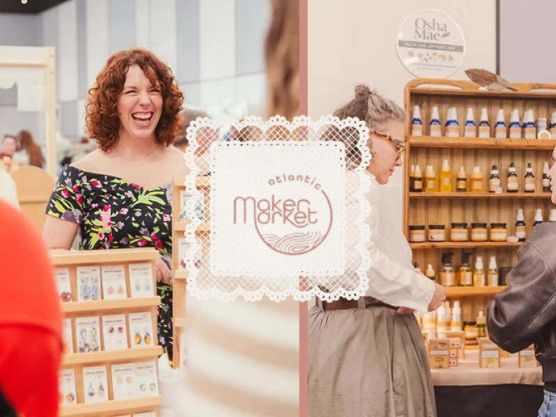 Women at Atlantic Maker Market, Charlottetown
