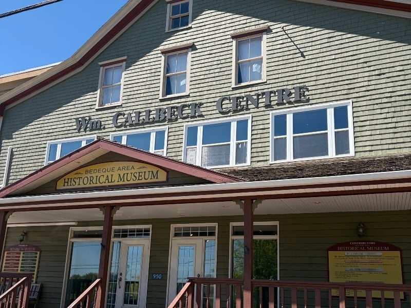 Exterior of Bedeque Area Historical Museum