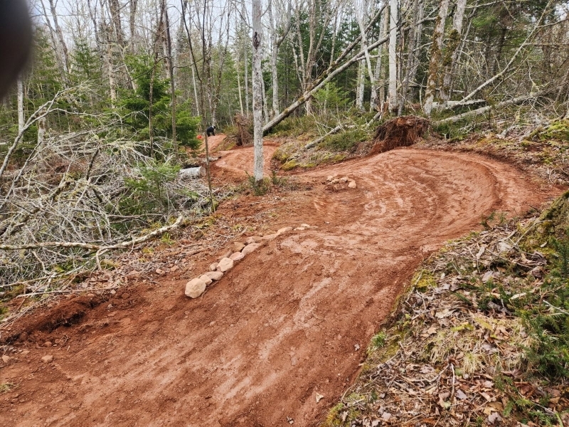 Coastline trail, Brookvale MTB Park, PEI View of Coastline trail, Brookvale MTB Park