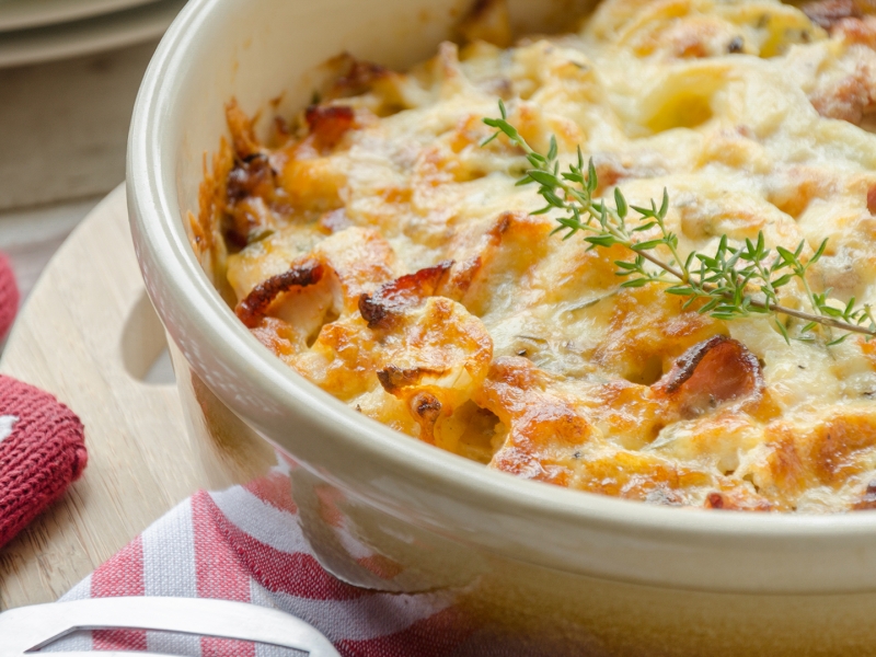 Lobster Cheese Casserole