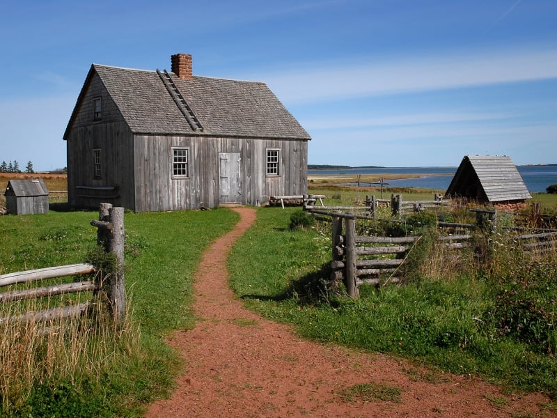 Historic first house on PEI