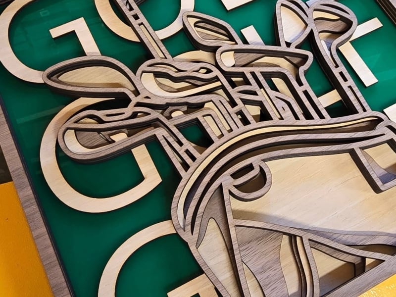 Golf magnet, Cedar Creek Creations