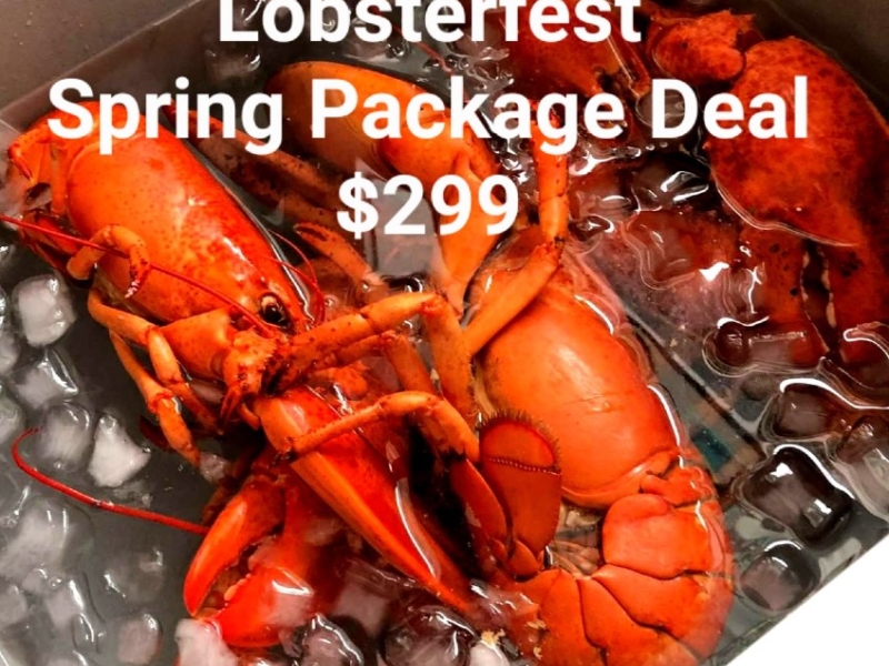Lobsterfest Spring Package by Stone's Throw B&B
