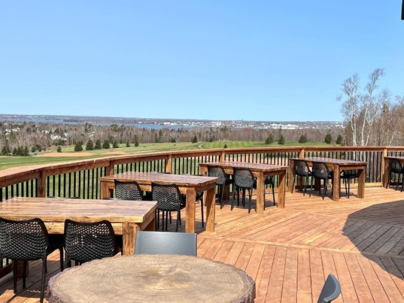 View of golf course from Lone Oak Fox Meadow patio