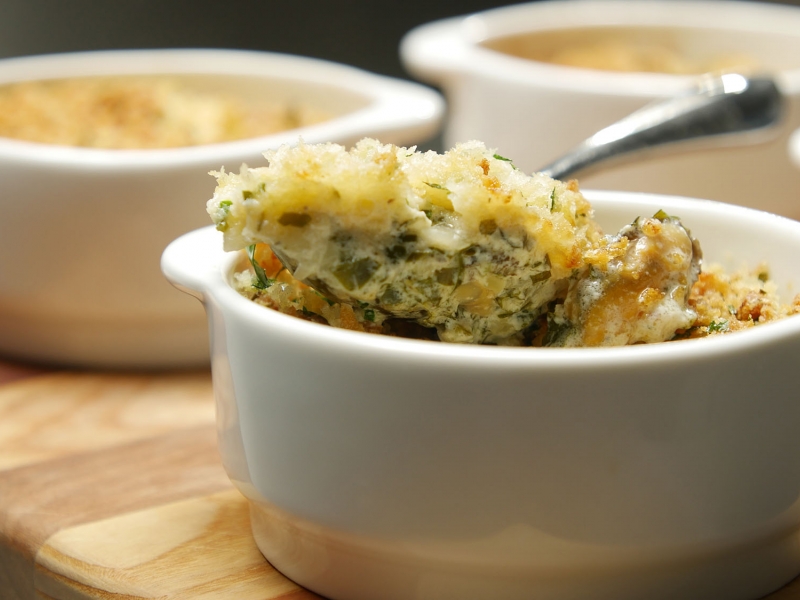 Mussel Gratin