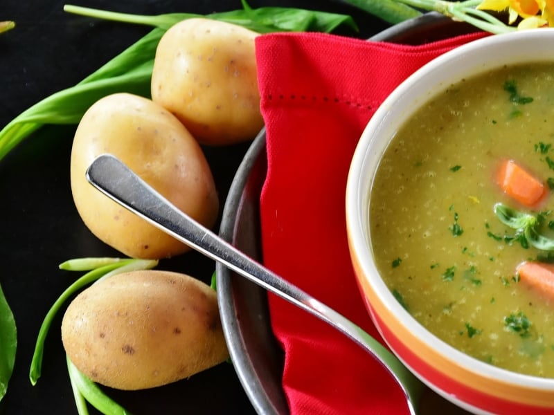 Potato-Vegetable Soup Potato-Vegetable Soup
