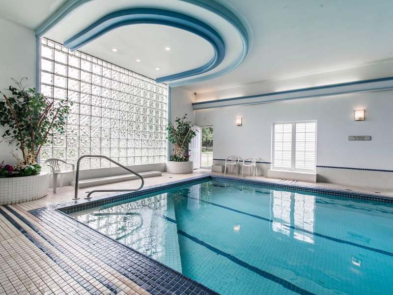 Indoor pool at Quality Inn Summerside