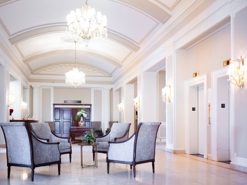 Historic Rodd Charlottetown Hotel, PEI Rodd Charlottetown Hotel lobby