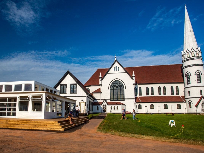The exterior of St. Mary's Church