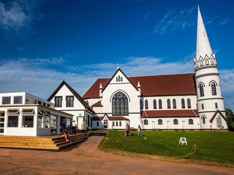 The exterior of St. Mary's Church