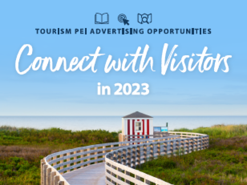 Cover of TOURISM PEI Advertising Opportunities 2023 booklet